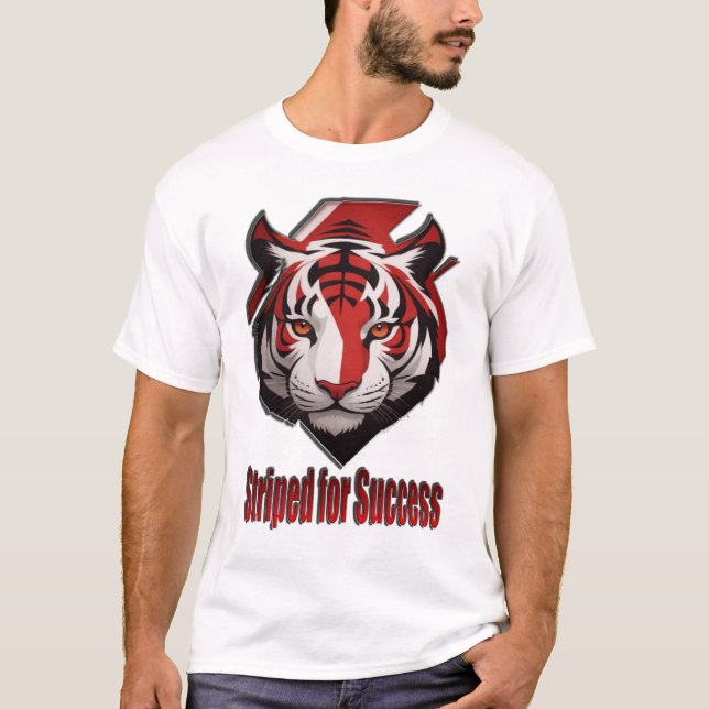 T-shirt Changer votre puissance intérieure : Striped for S (Devant)