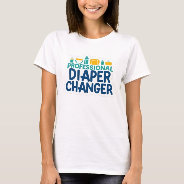T-shirt Changeur de carte professionnelle 1 (Devant)