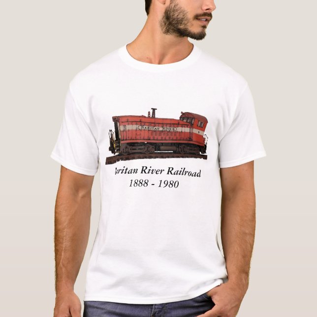 T-shirt Changeur de rivière de Raritan - grand logo (Devant)