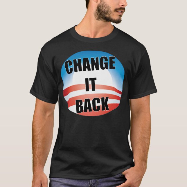 T-shirt Changez-le de retour (Devant)