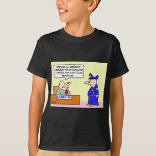 T-shirt changez l'espéranto de gardien de serrures