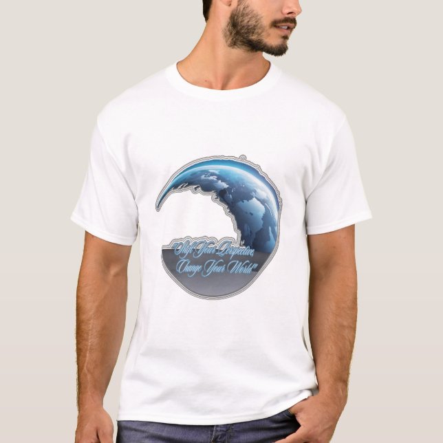 T-shirt "Changez votre perspective, changez votre monde" (Devant)