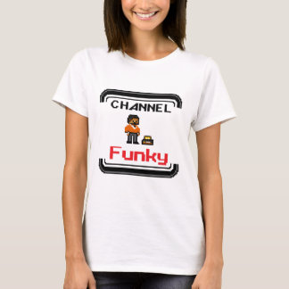 T-shirt Channel Funky Pixel Art