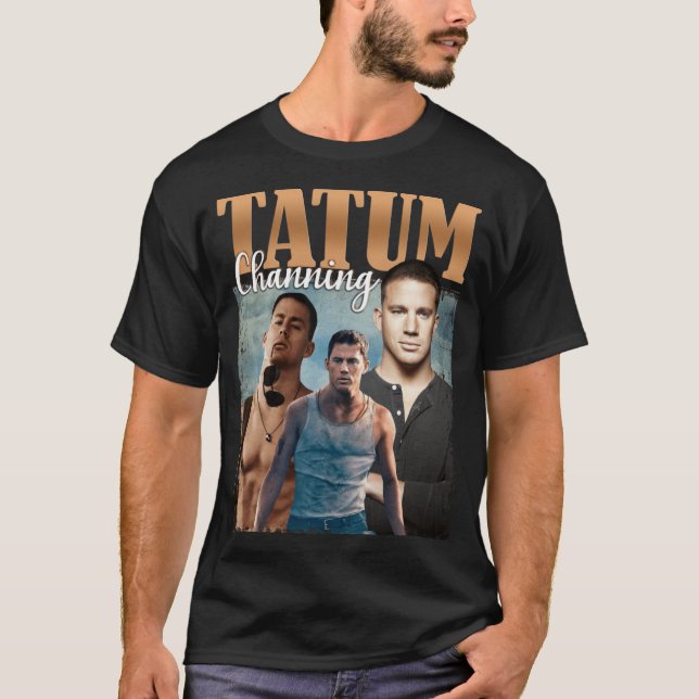 T-shirt Channing Artistatum retro (Devant)
