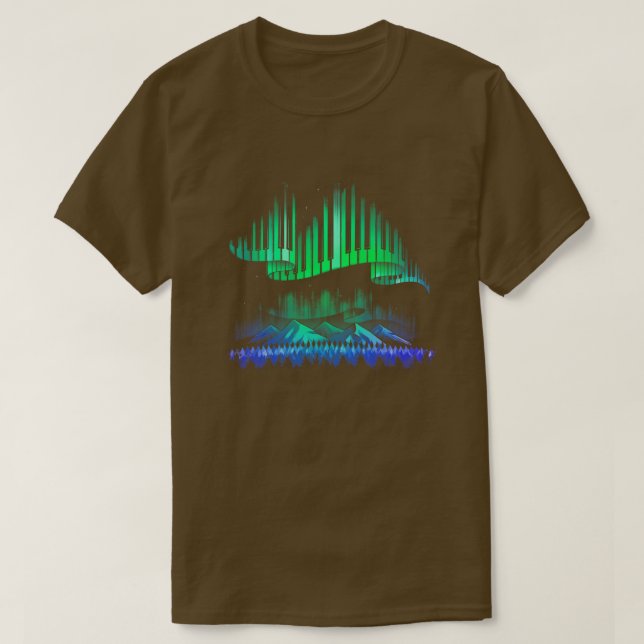T-shirt Chanson aurora Borealis (Design devant)