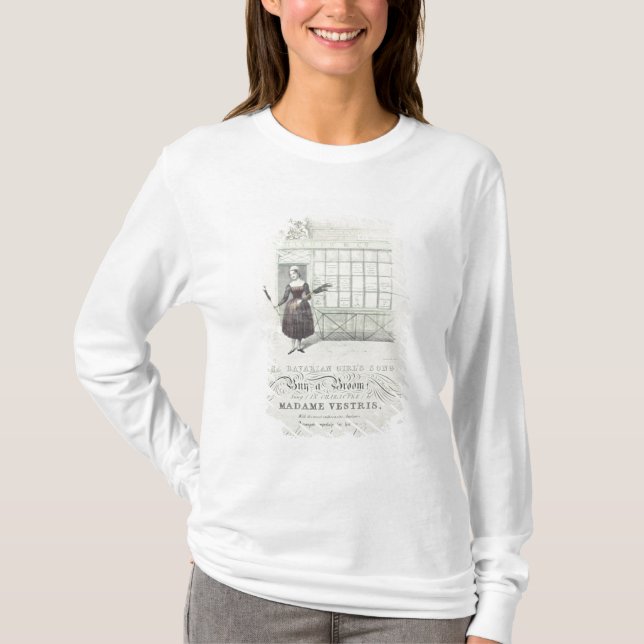 T-shirt Chanson bavaroise de filles par maxime Gouci, (Devant)
