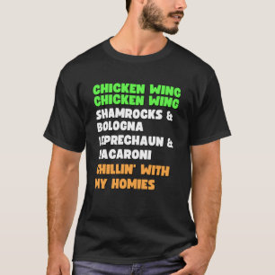 T-shirt Chanson d'aile de poulet Chanson d'aile de poulet