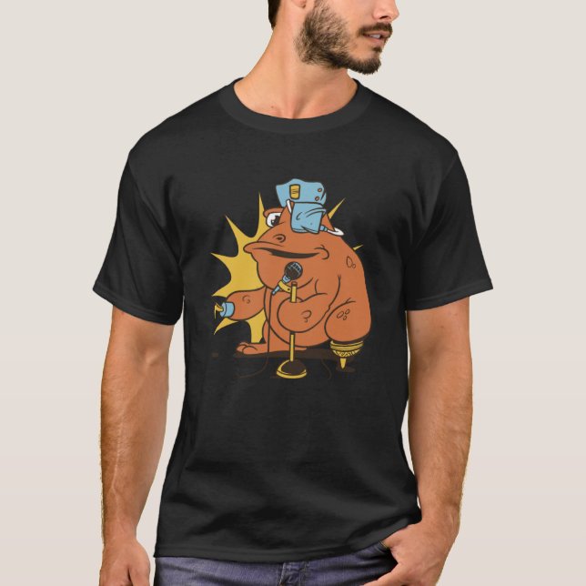 T-shirt Chanson de grenouille pirate (Devant)
