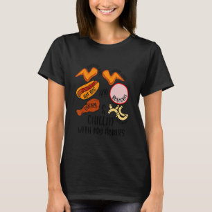 T-shirt Chanson de poulet Wing Lyric Hot Dog Bologne Macar