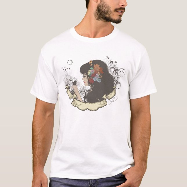 T-shirt Chanson d'oiseau (Devant)