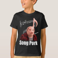 Chanson drôle de cochon note de musique mec cochon