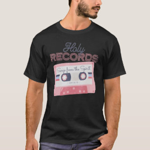 T-shirt Chansons de Saint-Records de l'Esprit Vintage Chri