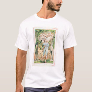 T-shirt Chansons de William Blake   de l'innocence ; "le