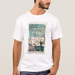 T-shirt Chansons de William Blake   de l'innocence, page