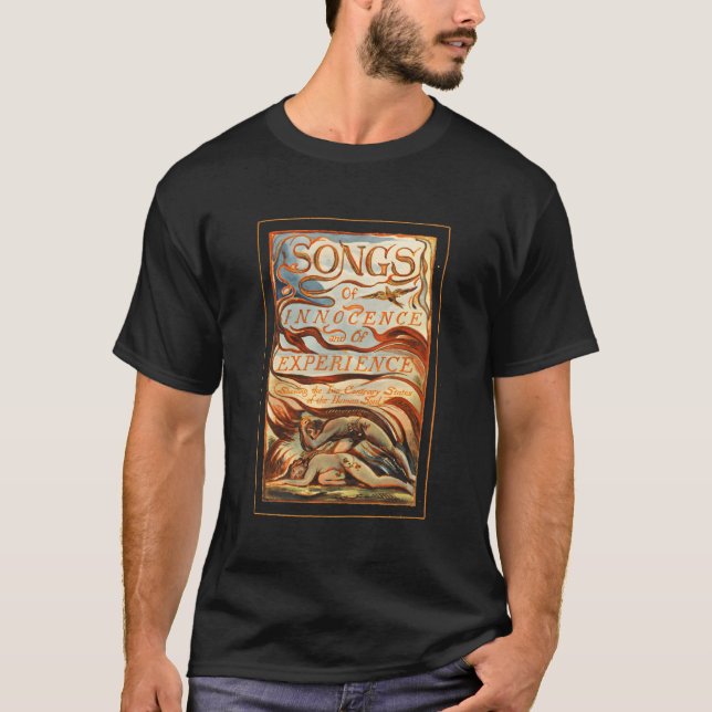 T-shirt Chansons D'Innocence Et D'Expérience William Blake (Devant)