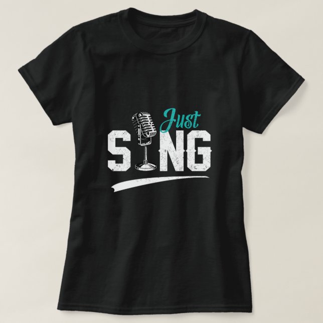T-shirt Chant Chorale Chanteur Musicien Chanter Musique Ca (Design devant)