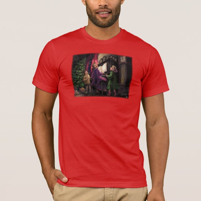 T-shirt Chant de Noël le long (Devant)