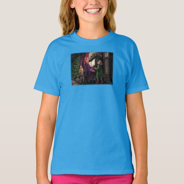 T-shirt Chant de Noël le long (Devant)