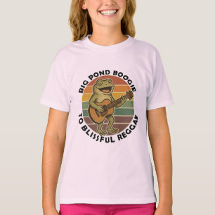 T-shirt chant drôle de grenouille