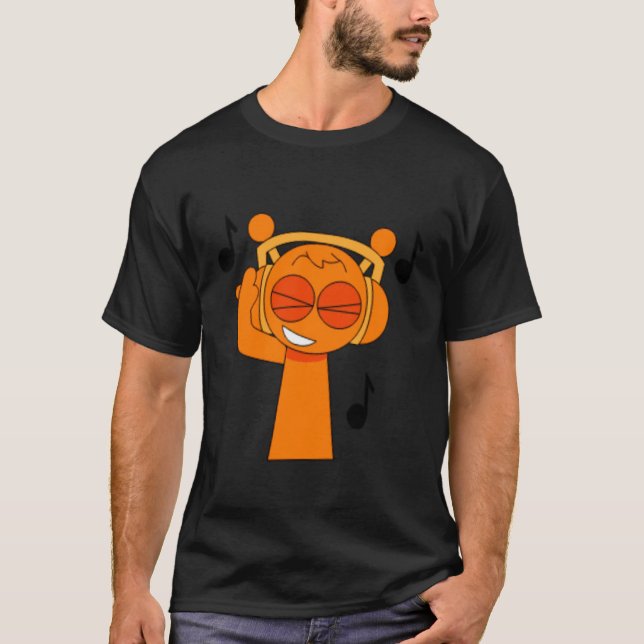 T-shirt Chantant Oren Sprunky Pyramixed Simon Funbot Jevin (Devant)
