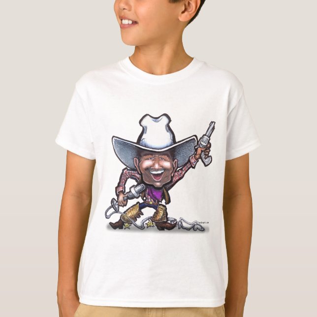 T-shirt Chanter Cowboy (Devant)
