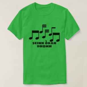 T-shirt Chanter une chanson pour moi en gaélique écossai