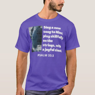 T-shirt Chanter une nouvelle chanson pour lui Jouer des co