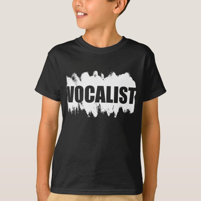 T-shirt Chanteur (Devant)