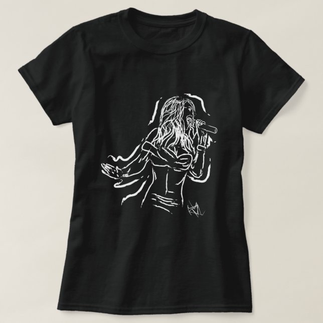 T-shirt Chanteur (Design devant)