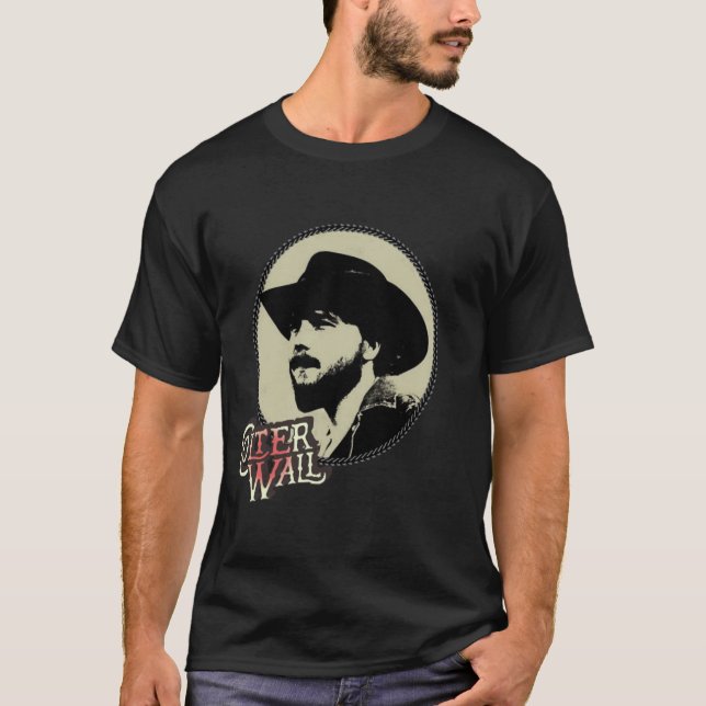 T-shirt Chanteur Colter Wall Auteur de chansons Deep Barit (Devant)