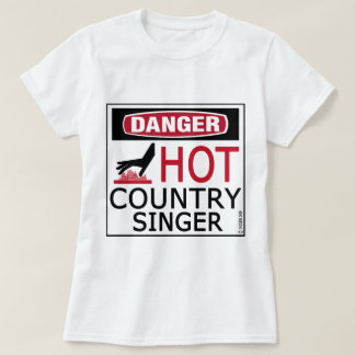 T-shirt Chanteur de country chaud