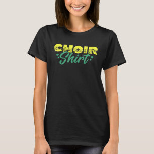 T-shirt Chanteur de groupe de musique chorale Membre du ch