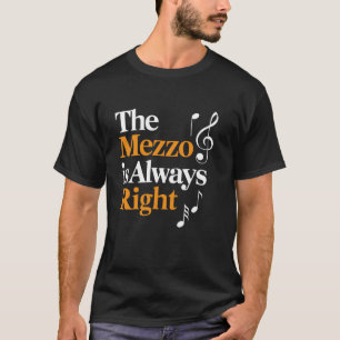 T-shirt Chanteur de Mezzo Soprano Vocal Vocalist Voice