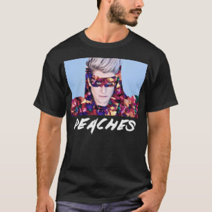 T-shirt Chanteur de musique Peaches