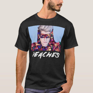 T-shirt Chanteur de musique Peaches
