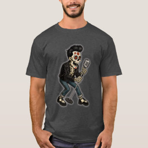 T-shirt Chanteur Dead Rockabilly