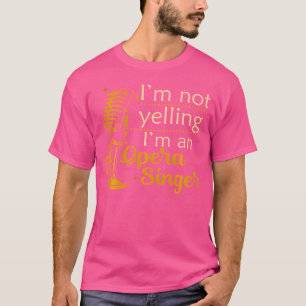 T-shirt Chanteur d'opéra