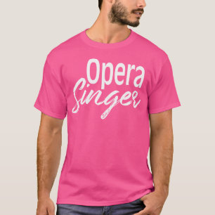 T-shirt Chanteur d'opéra
