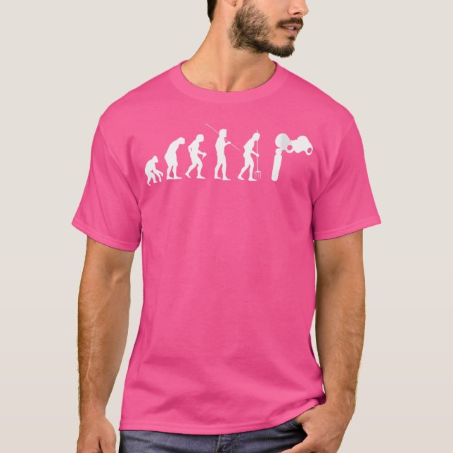 T-shirt Chanteur d'opéra de l'évolution féminine (Devant)