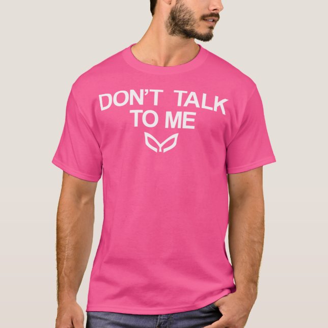 T-shirt Chanteur Masqué Merch Le Chanteur Masqué Ne Parle  (Devant)