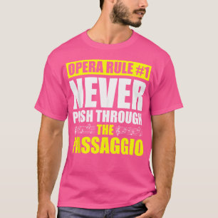 T-shirt Chanteur Opéra Pour Opéra Vocaliste Tenor Chanteur