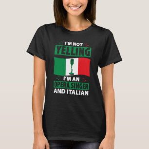 T-shirt Chanteur Opéra Pour Opéra Vocaliste Tenor Chanteur