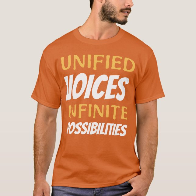 T-shirt Chanteurs de chœur Montrer garçon (Devant)