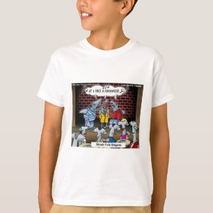 T-shirt Chanteurs Folk Requins Drôles Rick London Garçons