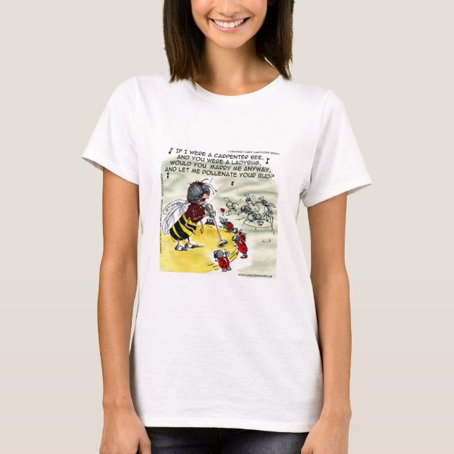 T-shirt Chanteuse de boîte de nuit d'insectes "Pollinisati (Devant)