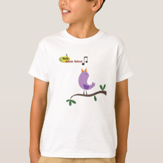 T-shirt Chantez comme un oiseau à la chemise d'enfants