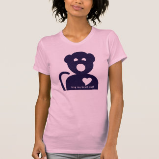 T-shirt Chantez le débardeur de mes femmes de coeur