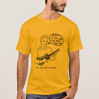 T-shirt Chantez ! Ou je vous ferai la danse polynésienne
