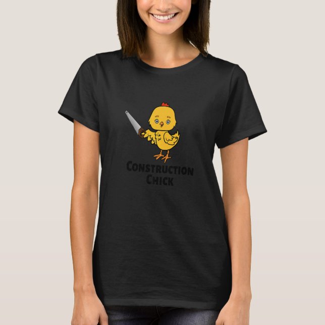 T-shirt Chantier de construction (Devant)
