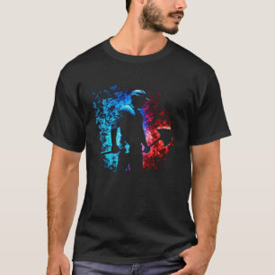 T-shirt Chantiers de construction Flames Shovel Ingénieur